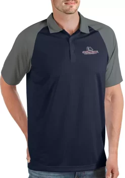 Cheap 😍 NCAA Gonzaga University Bulldogs Mens Nova Polo by Antigua® ✨ -Deals Antigua® Store Belk 13404