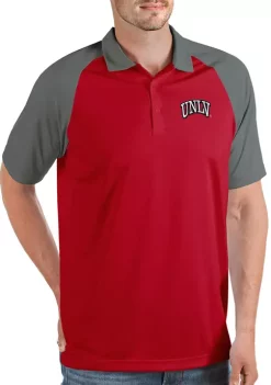 New ✨ NCAA UNLV Rebels Mens Nova Polo by Antigua® ❤️ -Deals Antigua® Store Belk 13409
