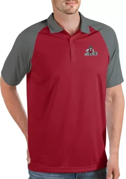 Best Pirce ⌛ NCAA New Mexico State Aggies Mens Nova Polo by Antigua® 🔔 -Deals Antigua® Store Belk 13493