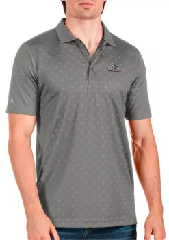 Deals 😀 NCAA Gonzaga University Bulldogs Mens Spark Polo by Antigua® 😍 -Deals Antigua® Store Belk 13498