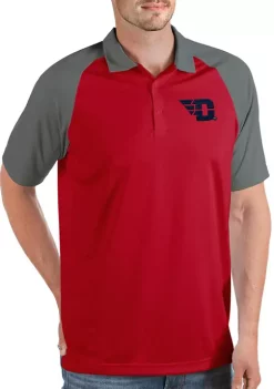 Best Pirce 🎉 NCAA Dayton Flyers Mens Nova Polo by Antigua® 👍 -Deals Antigua® Store Belk 13639
