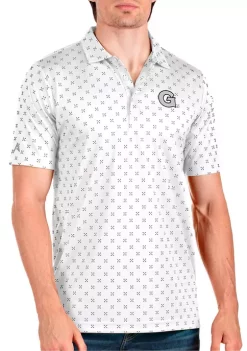 Best deal ❤️ NCAA Georgetown Hoyas Mens Spark Polo by Antigua® ⌛ -Deals Antigua® Store Belk 13865