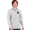 Promo 💯 NHL LA Kings Men's Action Quarter Zip Pullover by Antigua® ⌛