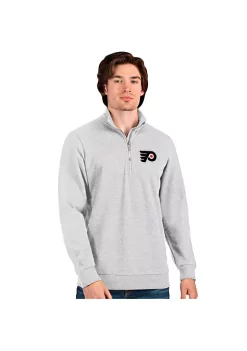 Coupon ✨ NHL Philadelphia Flyers Men's Action Quarter Zip Pullover by Antigua® 🎁