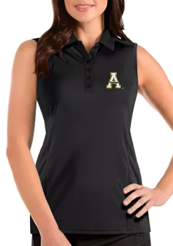 Best Sale 🔔 Women's NCAA Appalachian State Mountaineers Sleeveless Tribute Top by Antigua® ⌛
