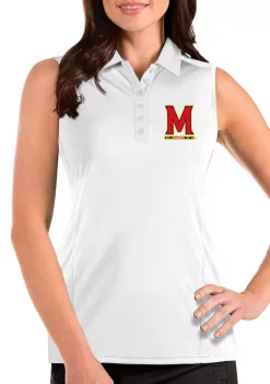Discount 😀 Women's NCAA Maryland Terrapins Sleeveless Tribute Top by Antigua® 😍