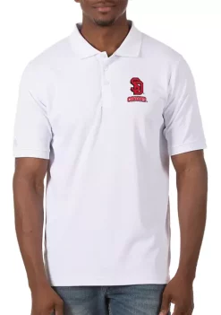 Outlet 💯 Men's NCAA South Dakota Coyotes Legacy Piqué Polo by Antigua® 💯 -Deals Antigua® Store Belk 14006