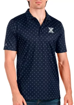 Budget 🛒 NCAA Xavier Musketeers Mens Spark Polo by Antigua® 🧨 -Deals Antigua® Store Belk 14134