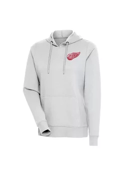 New 🔔 NHL Detroit Red Wings 👩 Women's Action Pullover by Antigua® ⌛ -Deals Antigua® Store Belk 14238