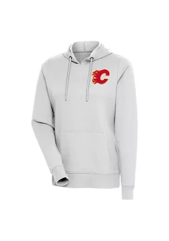 Flash Sale 💯 NHL Calgary Flames 👩 Women's Action Pullover by Antigua® ❤️ -Deals Antigua® Store Belk 14254