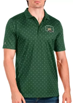 Best Pirce 🛒 NCAA Ohio Bobcats Mens Spark Polo by Antigua® ✔️ -Deals Antigua® Store Belk 14266