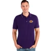 Best Sale 👏 Los Angeles Lakers NBA LA Lakers Men's Affluent Polo by Antigua® 🔥