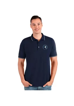 Outlet 👏 NBA Minnesota Timberwolves Men's Affluent Polo by Antigua® ⭐