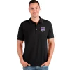 Best Sale 🎁 NBA Sacramento Kings Men's Affluent Polo by Antigua® 🧨