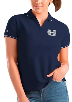 Brand new 🎉 NCAA Utah State Aggies 👩 Womens Affluent Polo by Antigua® 🔥 -Deals Antigua® Store Belk 14391