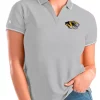 Flash Sale ❤️ NCAA Missouri Tigers 👩 Womens Affluent Polo by Antigua® 🧨