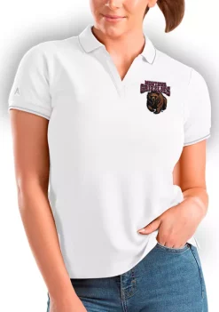 Budget ⌛ NCAA Montana Grizzlies 👩 Womens Affluent Polo by Antigua® 🛒 -Deals Antigua® Store Belk 14502