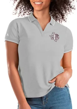 Promo 😍 NCAA Texas Southern University Affluent Polo by Antigua® 🎉 -Deals Antigua® Store Belk 14587