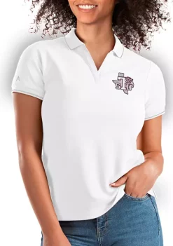 Promo 😍 NCAA Texas Southern University Affluent Polo by Antigua® 🎉 -Deals Antigua® Store Belk 14588