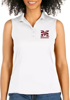 New 🧨 NCAA Morehouse College S/L Tribute Polo by Antigua® 😉