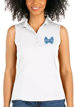Buy 🔥 NCAA Hampton University S/L Tribute Polo by Antigua® 👍 -Deals Antigua® Store Belk 14683