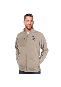 Coupon 🤩 MLB Colorado Rockies Men's Course Jacket by Antigua® 🔥 -Deals Antigua® Store Belk 14919