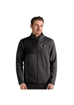 Outlet 🔥 NHL Philadelphia Flyers Men's Fortune Full Zip by Antigua® 🔔 -Deals Antigua® Store Belk 14941