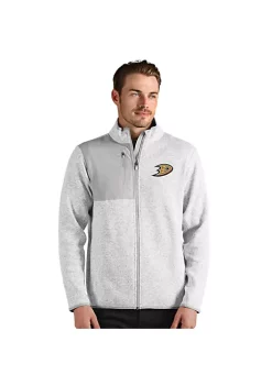 Hot Sale 👍 NHL Anaheim Ducks Men's Fortune Full Zip by Antigua® ❤️ -Deals Antigua® Store Belk 14944