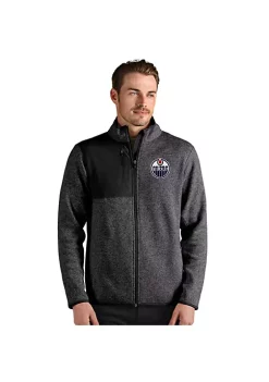 Top 10 🎉 NHL Edmonton Oilers Men's Fortune Full Zip by Antigua® 😉 -Deals Antigua® Store Belk 14954