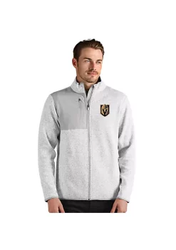Hot Sale 🎁 NHL Vegas Golden Knights Men's Fortune Full Zip by Antigua® 🥰 -Deals Antigua® Store Belk 14967