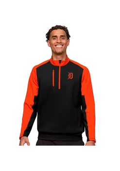 New 👍 MLB Detroit Tigers Men's Team Pullover by Antigua® 🌟
