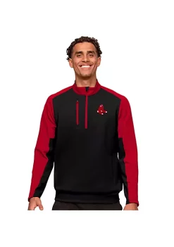 Hot Sale ⭐ MLB Boston Red Sox Men's Team Pullover by Antigua® 🎉 -Deals Antigua® Store Belk 15057