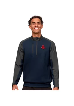 Hot Sale ⭐ MLB Boston Red Sox Men's Team Pullover by Antigua® 🎉 -Deals Antigua® Store Belk 15058