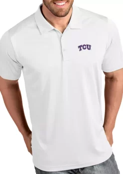 New 🎉 TCU Horned Frogs Tribute Polo 👕 Shirt by Antigua® 💯