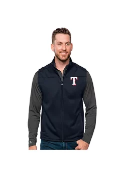 Top 10 👍 MLB Texas Rangers Men's Links Golf Vest by Antigua® 👍