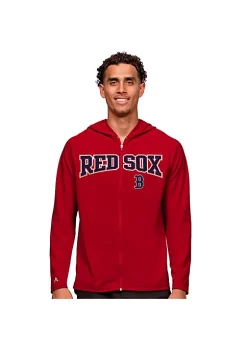New 🧨 MLB Boston Red Sox Men's Legacy Zip Hood by Antigua® 👏 -Deals Antigua® Store Belk 15145
