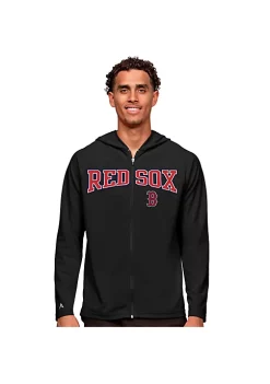 New 🧨 MLB Boston Red Sox Men's Legacy Zip Hood by Antigua® 👏 -Deals Antigua® Store Belk 15146