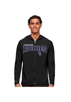 Best Sale 🔥 MLB Colorado Rockies Men's Legacy Zip Hood by Antigua® 🥰 -Deals Antigua® Store Belk 15154