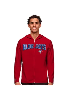 Buy ✨ Tampa Bay Rays MLB Toronto Blue Jays Men's Legacy Zip Hood by Antigua® 😀 -Deals Antigua® Store Belk 15157