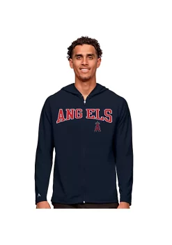 New 🤩 MLB Los Angeles Angels Men's Legacy Zip Hood by Antigua® 🧨