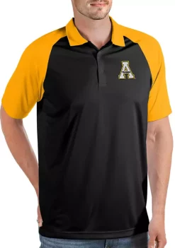 Wholesale ⌛ NCAA Appalachian State Mountaineers Mens Nova Polo by Antigua® 🔥 -Deals Antigua® Store Belk 1521