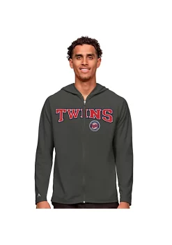 Top 10 😀 MLB Minnesota Twins Men's Legacy Zip Hood by Antigua® 🔔 -Deals Antigua® Store Belk 15241
