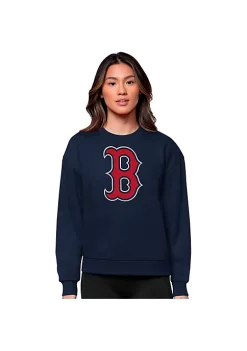 Cheapest ✨ MLB Boston Red Sox 👩 Women's Victory Crew by Antigua® 🔔 -Deals Antigua® Store Belk 15248