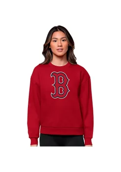 Cheapest ✨ MLB Boston Red Sox 👩 Women's Victory Crew by Antigua® 🔔 -Deals Antigua® Store Belk 15249