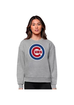 Flash Sale 🔔 MLB Chicago Cubs 👩 Women's Victory Crew by Antigua® ✨ -Deals Antigua® Store Belk 15282