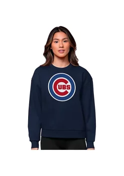 Flash Sale 🔔 MLB Chicago Cubs 👩 Women's Victory Crew by Antigua® ✨ -Deals Antigua® Store Belk 15283