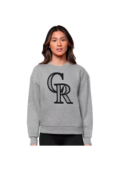 Best reviews of 🛒 MLB Colorado Rockies 👩 Women's Victory Crew by Antigua® ⌛