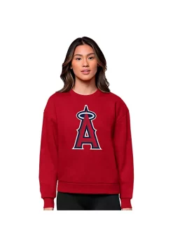 Promo ❤️ MLB Los Angeles Angels 👩 Women's Victory Crew by Antigua® 🛒 -Deals Antigua® Store Belk 15359