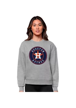 New 🎁 MLB Houston Astros 👩 Women's Victory Crew by Antigua® 👍 -Deals Antigua® Store Belk 15364