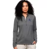 Outlet 🧨 MLB Kansas City Royals 👩 Women's Epic Pullover by Antigua® ⌛